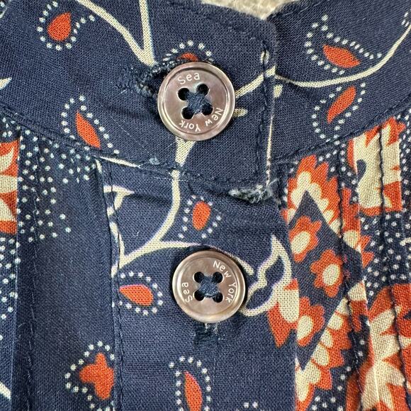 Sea New York NWT Womens Robina Button Down Dress Size X-Small - Picture 8 of 16